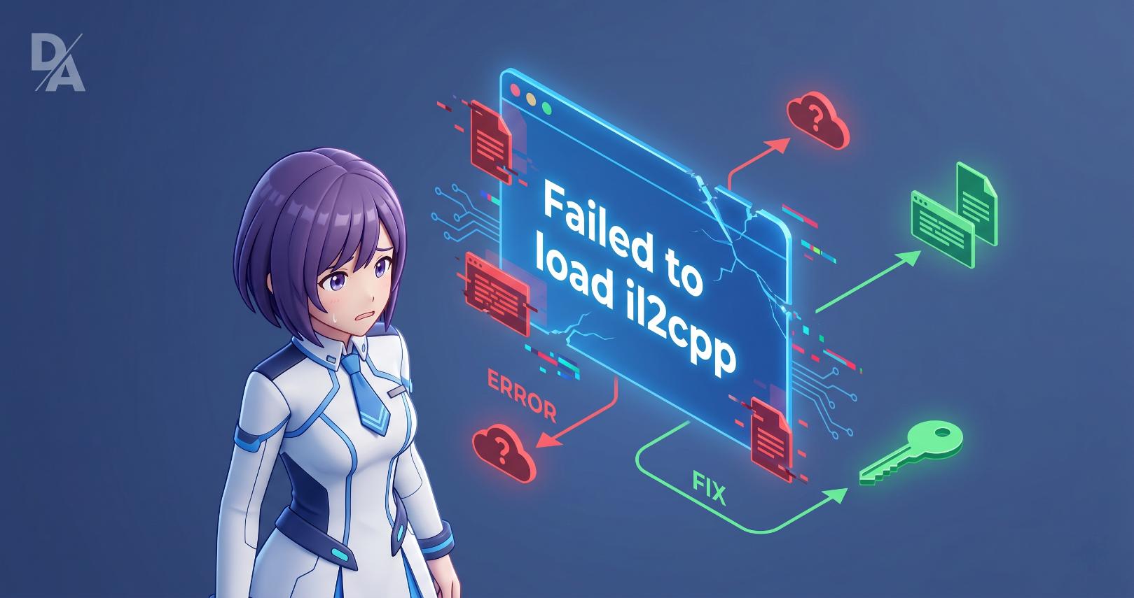 DMM学マスで「Failed to load il2cpp」が出たときの原因と解決策まとめ